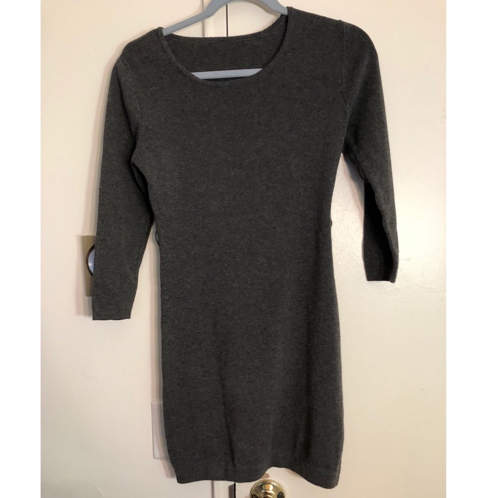 Gray sweater dress NEVER WORN